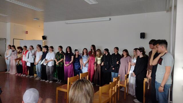 Die Schülerinnen und Schüler der 4A. | Foto: Mag. Glatz