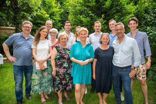 "Hoffnung Neubau": Unter diesem Motto feierte die ÖVP Neubau ihr Sommerfest. | Foto: ÖVP Neubau