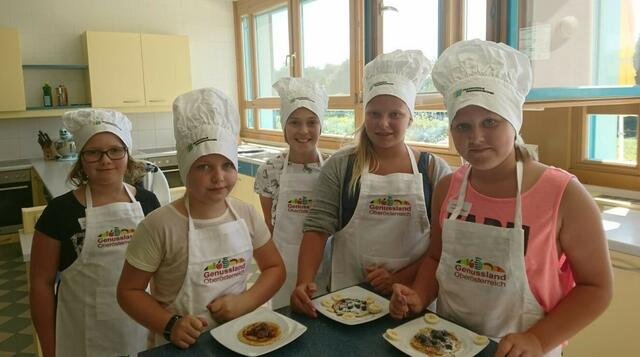 Die landwirtschaftlichen Fachschulen wollen in ihren Genusscamps die Freude am Kochen und das Bewusstsein für regionale und saisonale Lebensmittel vermitteln. | Foto: FS Mauerkirchen
