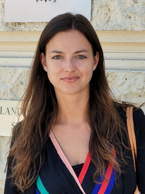 Die Verteidigerin Doris Karner am Landesgericht St. Pölten | Foto: Ilse Probst