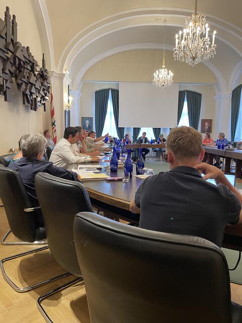 In der Gemeinderatssitzung gab es einiges zu besprechen. | Foto: Victoria Edlinger