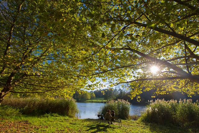 Idyll pur, der Thalersee in der Abendsonne | Foto: Region Graz- Tom Lamm
