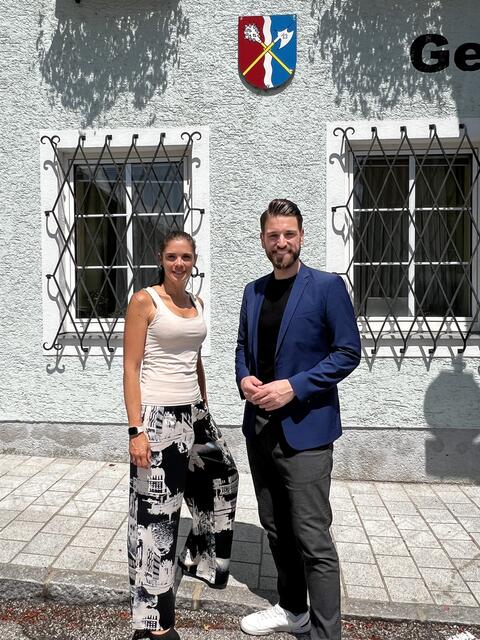 Florian Koppler besuchte Bürgermeisterin Monika Rainer in Alkoven und führte mit ihr ein Gespräch über die Zukunft. | Foto: Florian Koppler