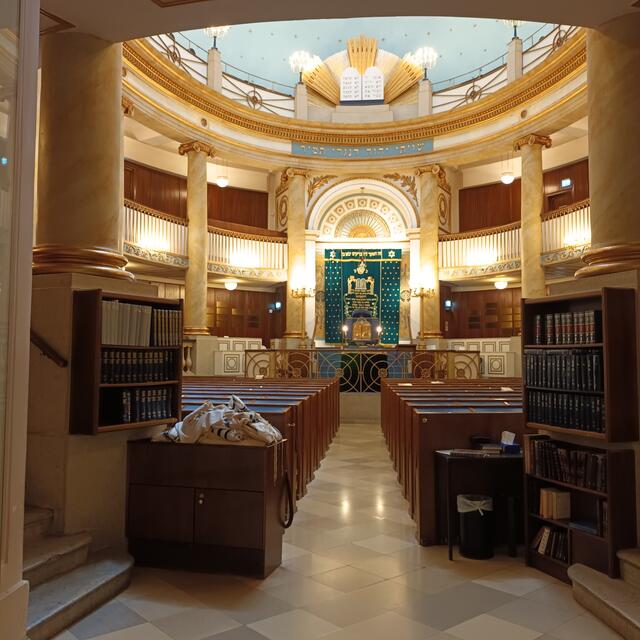 Ein Blick in den Wiener Stadttempel. | Foto: Mag. Kuntner