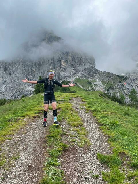 Zeit für Genuss und Fotos hatte Weißenbacher auch. | Foto: Christian Weißenbacher