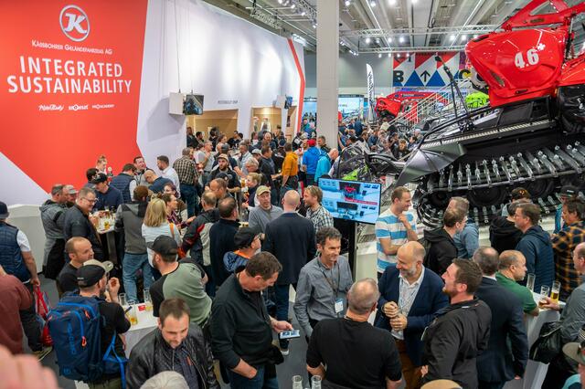 Rund 35.000 Fachbesucherinnen und -besucher waren dieses Jahr auf der Interalpin Fachmesse.  | Foto: CMI