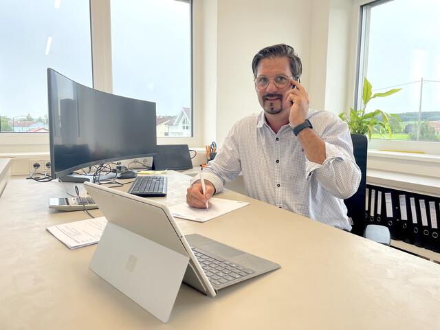 Prokurist Christoph Pock gehört der Sailer Gebäudetechnik an. 