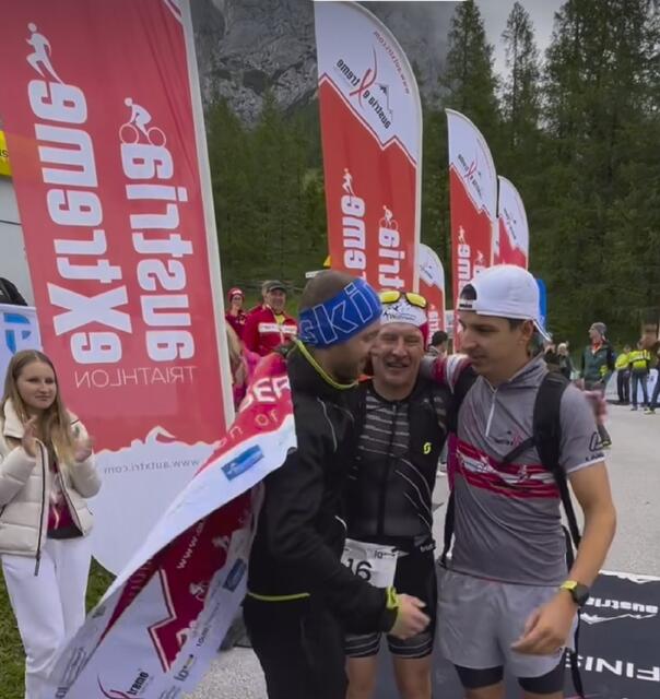 v.l. Support Leitung:  Karl Scherf, Christian Weißenbacher, Support Läufer: Tibor Farkas 
 | Foto: Christian Weißenbacher