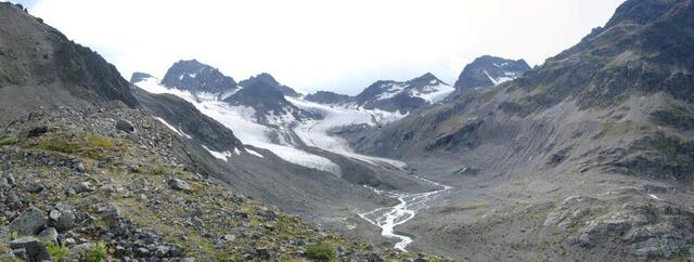 Der Jamtalferner in Galtür. | Foto: Karl Helfricht
