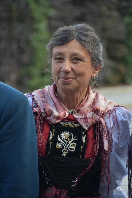 Mathilde Schlichtherle-Frey in Tracht