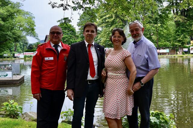 Rotes Kreuz Aspang ber 1000 Besucher Beim Aspanger Teichfest 