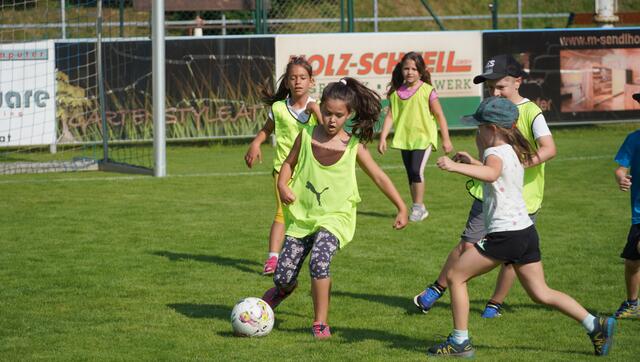 Fußball durfte beim BSK natürlich nicht fehlen. | Foto: Felix Hallinger