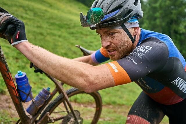 Foto3: Manuel Pliem beim Anstieg auf die Mausefalle. | Foto: Martin Bihounek