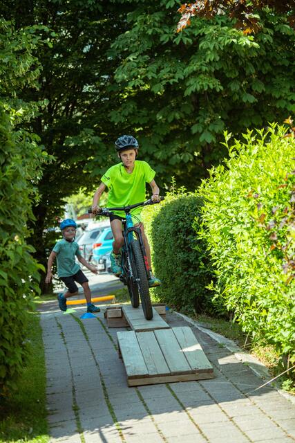 Westendorf war Schauplatz eines Geschicklichkeits-Parcours für Kinder. | Foto: Johannes Kogler/