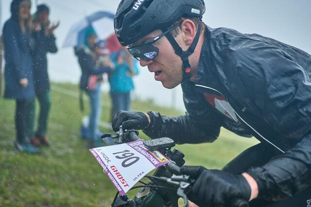 Michael Holland kam heute mit den schwierigen Bedingungen am besten zurecht. | Foto: Martin Bihounek