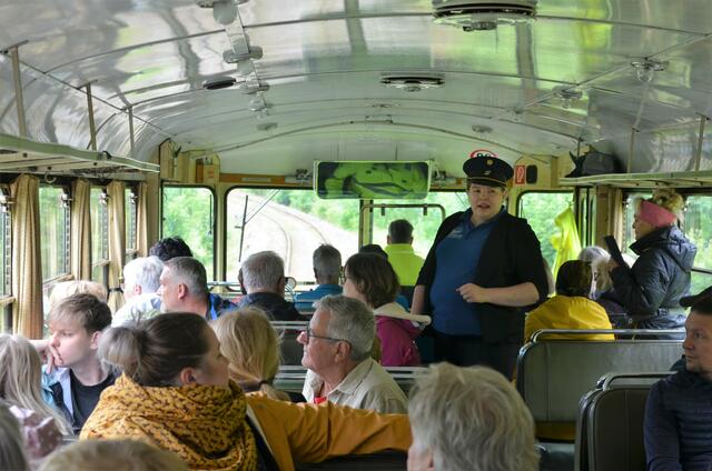 Themenfahrt "Sommerkonzert" der Erzbergbahn mit der Musikschule Leoben. | Foto: WAFO