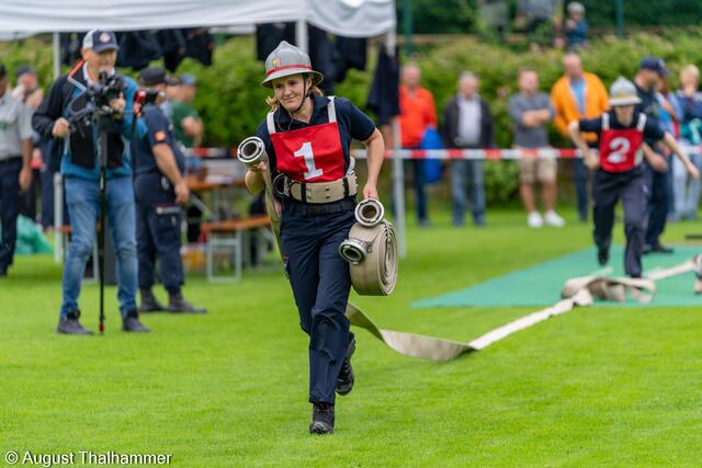 180 Jugendgruppen und 131 Aktivgruppen waren bei dem Bewerb in Zell am Moos dabei. | Foto: August Thalhammer