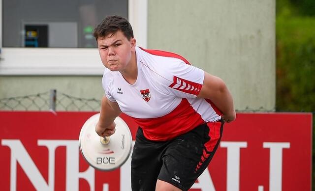 Maximilian Moser nahm richtig gut Maß | Foto: KK