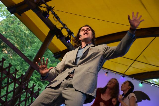  ‚Musik liegt in der Luft‘, Seefestspiele 2023 am Nepomuk Teich in Waldhausen mit den ARTworkers.  | Foto: Robert Zinterhof