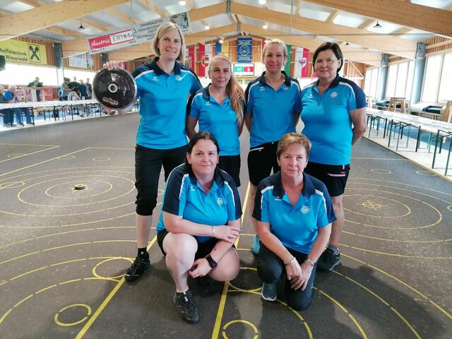 Das Hausmannstätten-Team: Monika Sundl, Angelika Neumann, Anita Wade, Gabriele Posch (hiv.l.), Daniela Moik und Gertrude Stranz (v.v.l.). | Foto: ESV