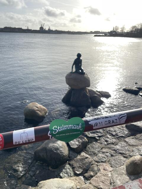 Ein Herz für die Meerjungfrau in Kopenhagen. | Foto: STG
