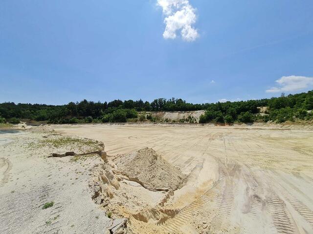 Abbau von Sand | Foto: Otto Krcal