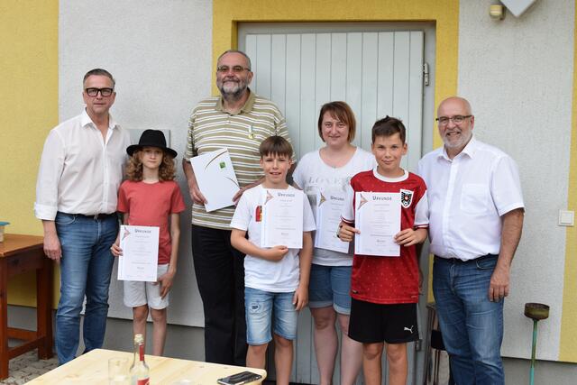 Es hagelte Auszeichnungen bei der Bergkapelle Piberstein | Foto: Bergkapelle Piberstein