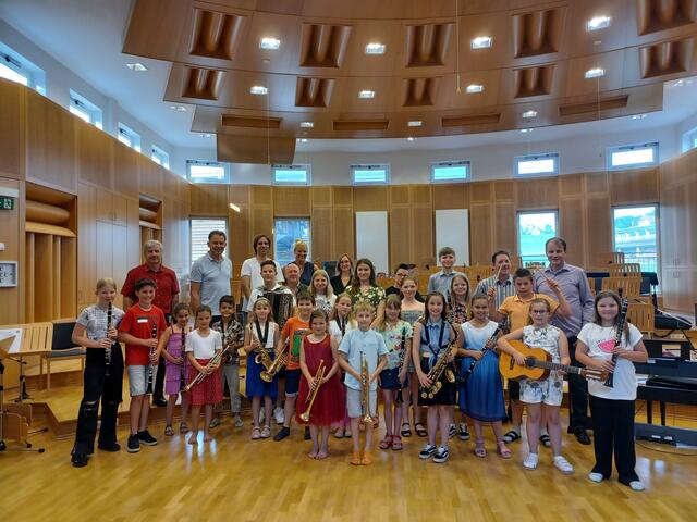 Die kleinen Talente konnten ihr Können auf ihrem Instrument zeigen. | Foto: Musikschule Stainz