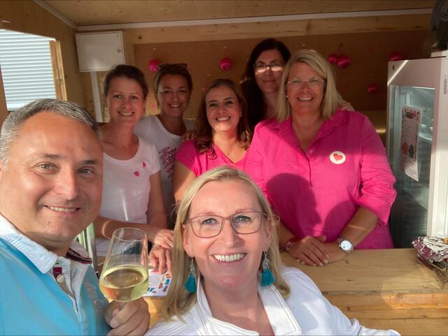 Am Stand der Gablitzer Vorstadtherzen ging es farbenfroh und fröhlich zu | Foto: Marktgemeinde Gablitz