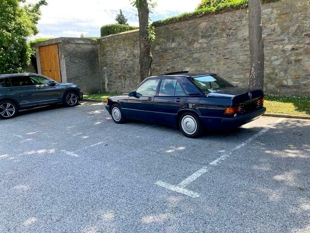 Einer unserer Leser sichtete für uns diesen Kunstparker in Horn. | Foto: Privat