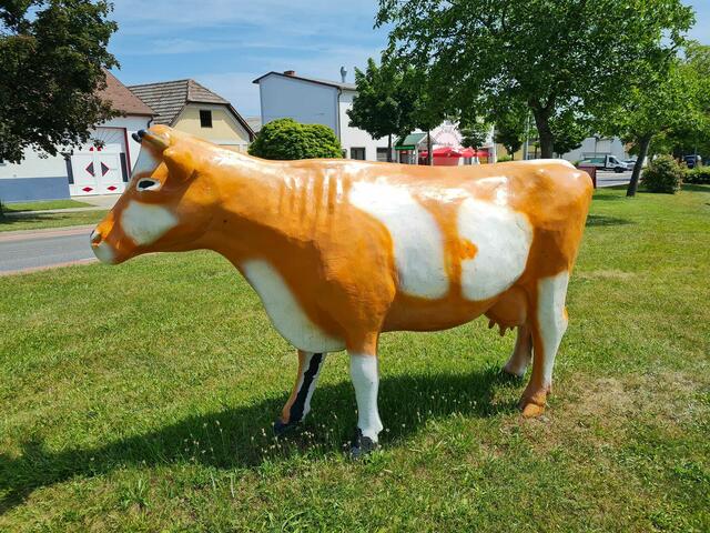 Kuhmodell am Dorfanger | Foto: Otto Krcal