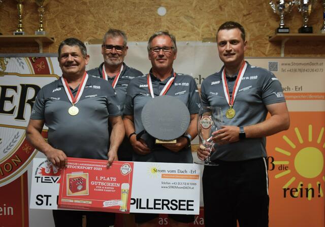 Tiroler Landesmeister - St. Ulrich am Pillersee. | Foto: Kitzbühel