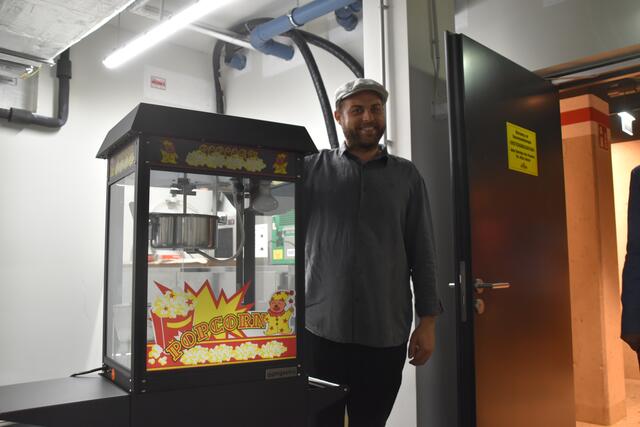 Auch Popcorn gibt es im Steinhart in verschiedenen Geschmacksrichtungen.