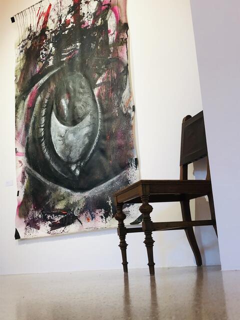 Rückblick: hier "Male gaze" aus Gernot Passaths Ausstellung Home? im Gleisdorfer MiR | Foto: Andrea Renker