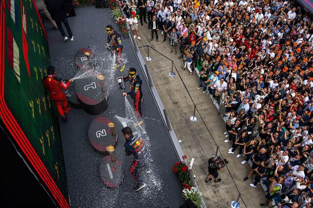 Die Sieger wurden gefeiert. | Foto: RB Content Pool