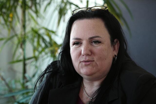 AMS-Leiterin Petra Hofmann.