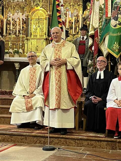 In der Stadtkirche St. Hippolyt hielt Schreilechner einen Gottesdienst. | Foto: Pfarrgemeinde Zell am See