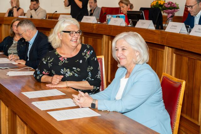 Andrea Brandner die neue Sozialstadträtin der Stadt Salzburg. Sie folgt damit auf Anja Hagenauer.  | Foto: Stadt Salzburg/ Alexander Killer