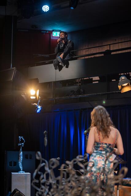 Die beiden MODERATOREN - Rafael HAIDER und Gabriela SCHILD ... | Foto: Flo Stecher/Banderolenfest