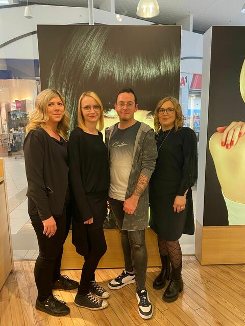 v.l.n.r.: Katharina, Nadine, Tim und Sabrina | Foto: Sabrina Laditsch