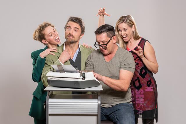 Die vier Darsteller. | Foto: Sommertheater