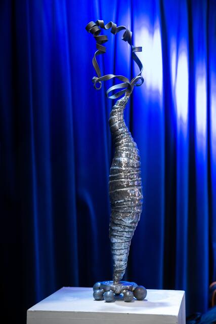 Der Wanderpokal."Hoffnungsvolle Inspirationsquelle" | Foto: Flo Stecher/Banderolenfest