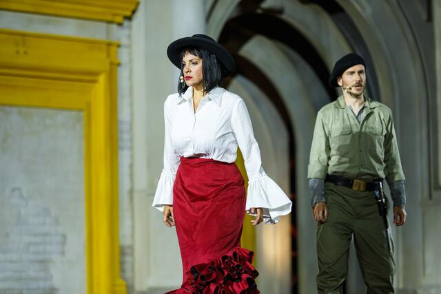 Joyce El-Khoury ist in der Hauptrolle der Carmen zu sehen.  | Foto: Jerzy Bin