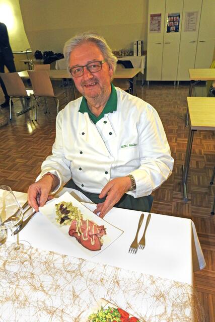 Willi Haider ist ein großer Fan der steirischen Küche, die für alle Esstypen genügend Gerichte bietet. | Foto: RMA