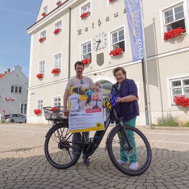 Bürgermeister René Lobner und Vizebürgermeisterin Christine Beck. | Foto: Gemeinde Gänserndorf