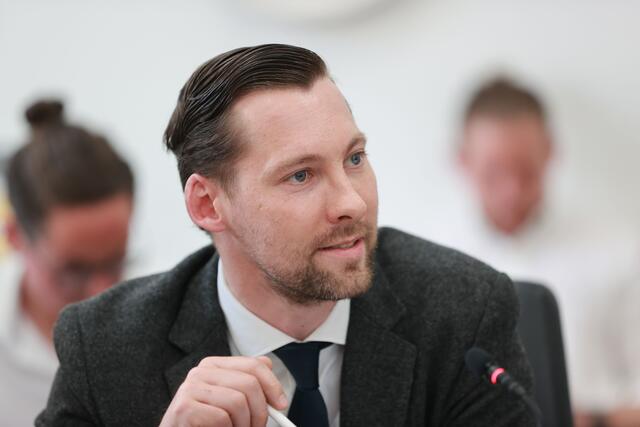 FPÖ-Abgeordneter Dominic Maier | Foto:  Land Salzburg / Franz Neumayr