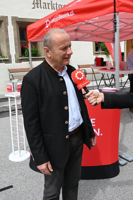 Bürgermeister Herbert Eßl. | Foto: Peter Bolha