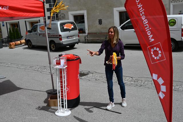 Nicole Fuchsberger versucht auch ihr Glück. | Foto: Peter Bolha