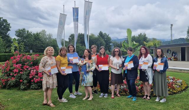 Kager, Hojer, Palle, Guggenberger-Holl, Kerschbaumer, Ravnjak, Salchegger, Bliem, Kaufmann (von links) | Foto: Privat