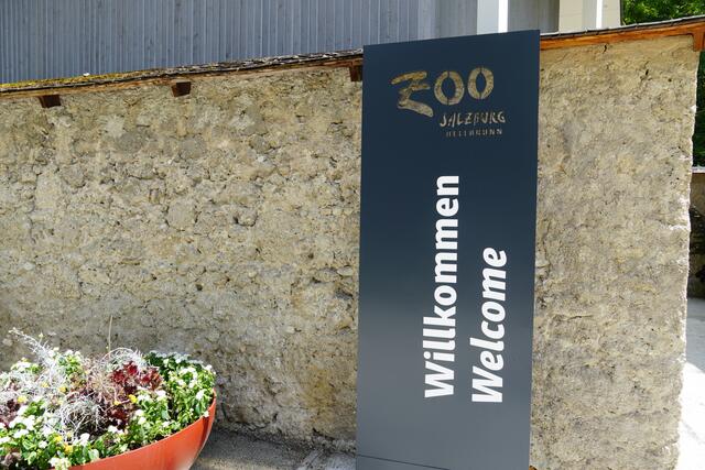 Der Eingangsbereich des Zoo Salzburg. | Foto: Emanuel Hasenauer